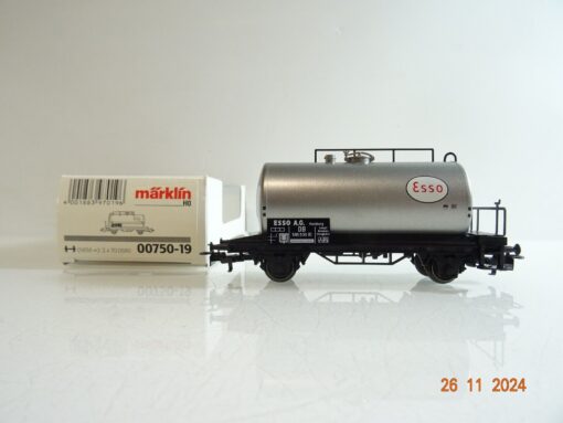 Märklin H0 00750-19 Kesselwagen Esso der DB  in OVP PR4156