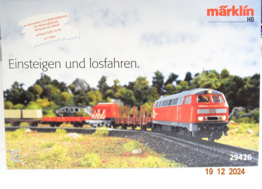 Märklin H0 29237 Startpackung mit Güterzug Lok ohne Dekoder in OVP LE8084