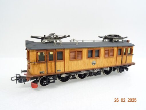 Märklin H0 3670 Schweden E-Lok Litt D 109 Holzlok der SJ in OVP LE9009 – Bild 3