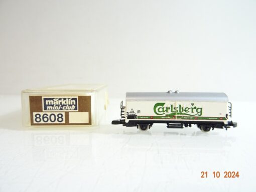 Märklin Mini Club Z 8608 Kühlwagen Carlsberg in OVP PR3420