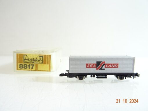 Märklin Mini Club Z 8616 Containerwagen Sea Land der DB in EVP PR3409