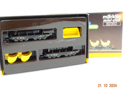 Märklin Z 82350 Schwerlastwagen-Set 2tlg. mit Ladegut in OVP LE6611