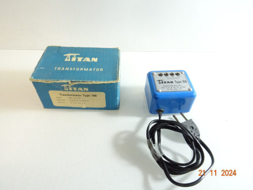 Titan 108 Universal Transformator 220V 50/60 Hz siehe Foto CK4793 o.