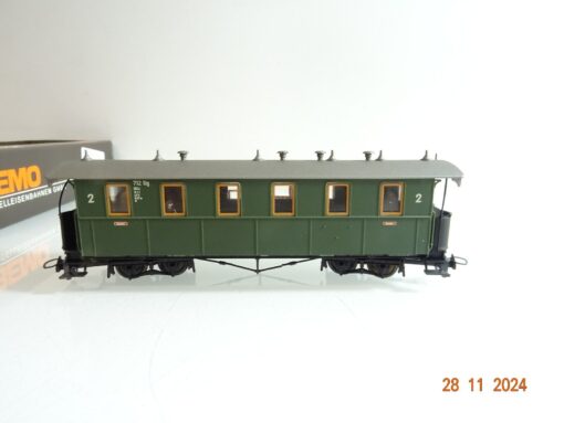 Bemo H0e 3008 Personenwagen 2. Kl. der DRG in EVP PR4308 – Bild 3