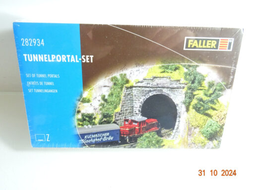 Faller Z 282934 Tunnelportal Set siehe Foto neuwertig in OVP CK3736