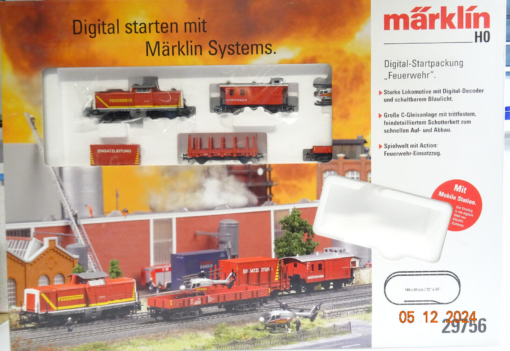 Märklin H0 29756 Feuerwehr Zug  Digital in OVP LE7700 – Bild 3