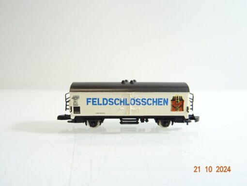 Märklin Mini Club Z 8607 Kühlwagen Feldschlösschen in OVP PR3410 – Bild 3