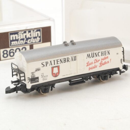 Märklin Z mini Club 8602 Kühlwagen Spatenbräu München in OVP RG7029