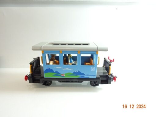 Playmobil Spur G 4005 Dampflok mit 2 Personenwagen siehe Foto in OVP CK4915 – Bild 11