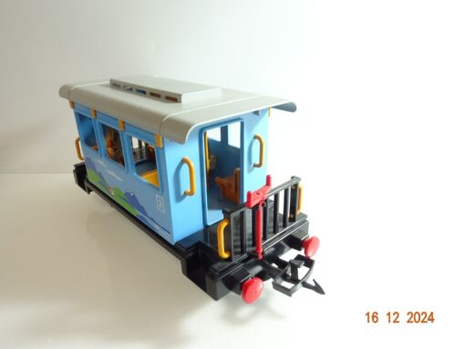 Playmobil Spur G 4005 Dampflok mit 2 Personenwagen siehe Foto in OVP CK4915 – Bild 13