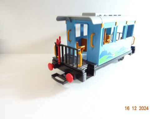 Playmobil Spur G 4005 Dampflok mit 2 Personenwagen siehe Foto in OVP CK4915 – Bild 8