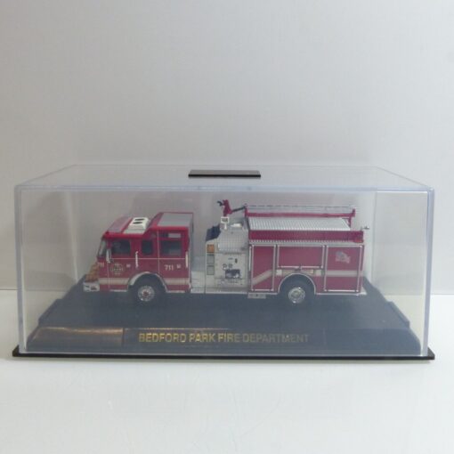 Code3 1:64 Bedford Park, IL Pierce Pumper 711 (12907), in PC-Box EB5349 – Bild 4