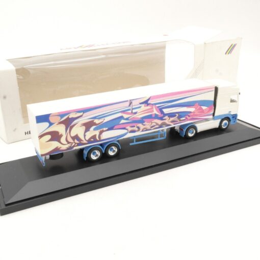 Herpa 1:87 045230 DAF 95 Space Eurokoffersattelzug Antarktis in OVP RA8375 – Bild 3