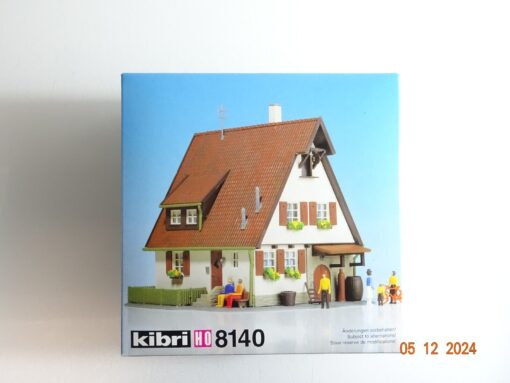 Kibri H0 8140 Bausatz Ländliches Haus mit Vorgarten in OVP CK4654