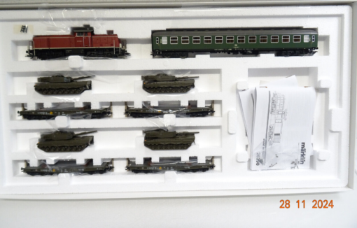 Märklin 4MFOR H0 26290 Wagen-Set Militärzug Bundeswehr MfX Digital in OVP LE7635