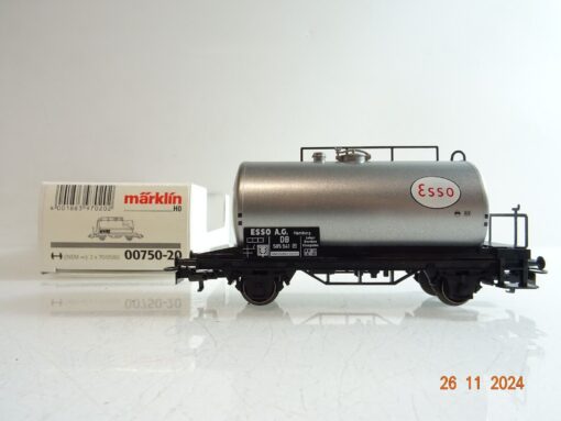 Märklin H0 00750-20 Kesselwagen Esso der DB in OVP PR4153 – Bild 3