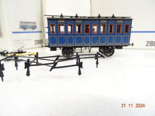 Märklin H0 2880 Teil 2 89281 König-Ludwig Wagen für Gefolge etc. in OVP LE7394 – Bild 3