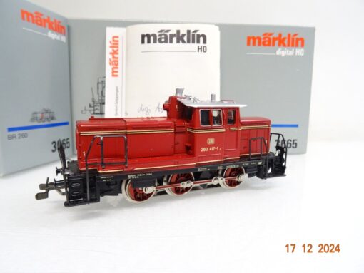 Märklin H0 3665 Diesellok BR 260 417-1 der DB in OVP LE7962