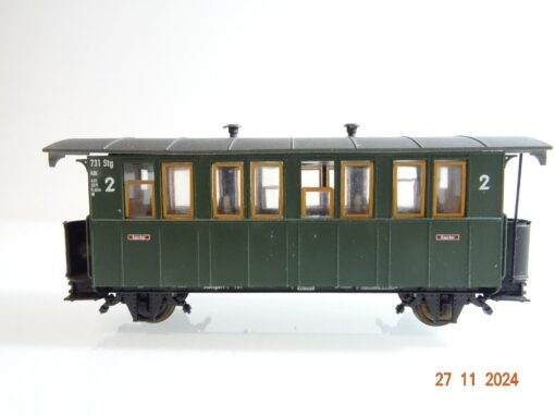 Bemo H0m  Personenwagen 2.Kl. der DRG in EVP PR4299 – Bild 3