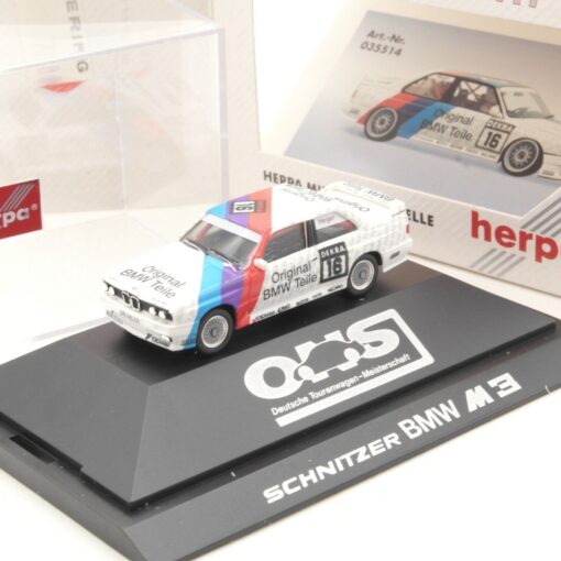 Herpa 1:87 035514 Motor Sport Schnitzer BMW M3 "A.Heger" in OVP RA8331