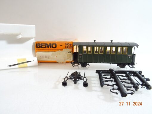 Bemo H0m Personenwagen 3.Kl. der DRG in EVP PR4304