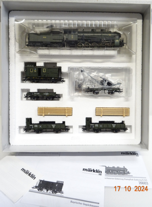 Märklin H0 26603 Zugpackung Bayerischer Güterzug Mfx Sound in OVP LE6501 – Bild 3