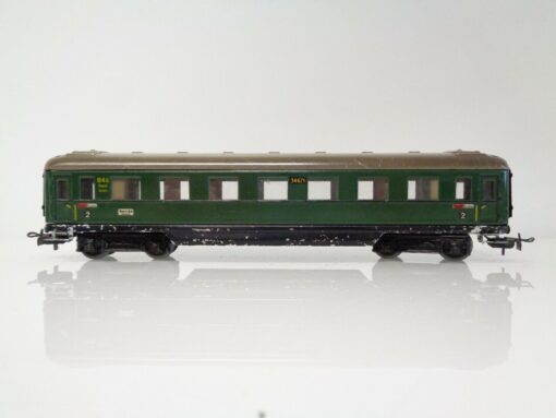 Märklin H0 346/1 Personenwagen Schürzenwagen 2.Kl. in EVP NF397 – Bild 3