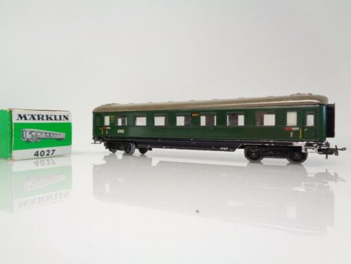 Märklin H0 346/1 Personenwagen Schürzenwagen 2.Kl. in EVP NF397