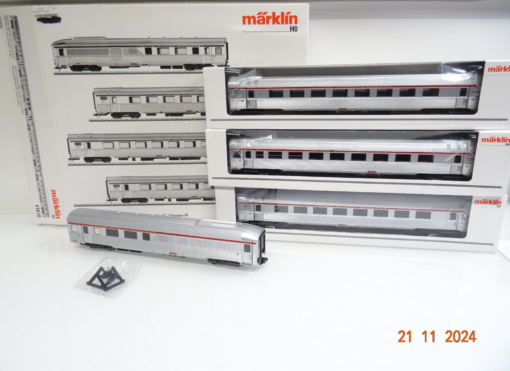 Märklin H0 41870 Frankreich Wagen-Set 4tlg. INOX PBA TEE in OVP LE7438