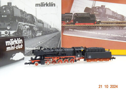 Märklin Z 8154 Dampflok BR 50 622 Museumslok der DB in OVP LE6613 – Bild 3