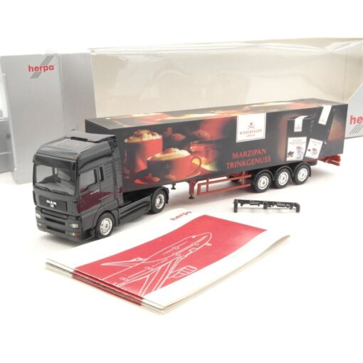 Herpa 1:87 SoMo Scania Sattelzug Marzipan Niederegger Lübeck in OVP RA9434