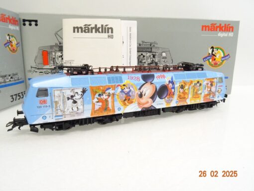 Märklin H0 37535 E-Lok BR 120 119-3 Micky Maus der DB Digital in OVP LE9021