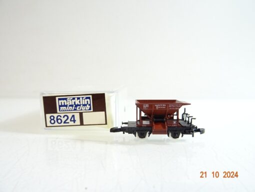 Märklin Mini Club Z 8624 Schotterwagen der DB in OVP PR3431