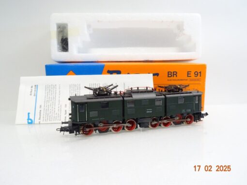 Roco H0 4139 AC E-Lok BR E 91 07 der DB in EVP LE8666