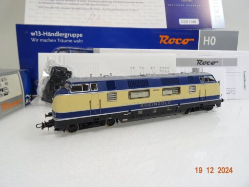 Roco H0 79963 AC Diesellok V 200 001 Rheingold der DB Sound Digital OVP LE8057