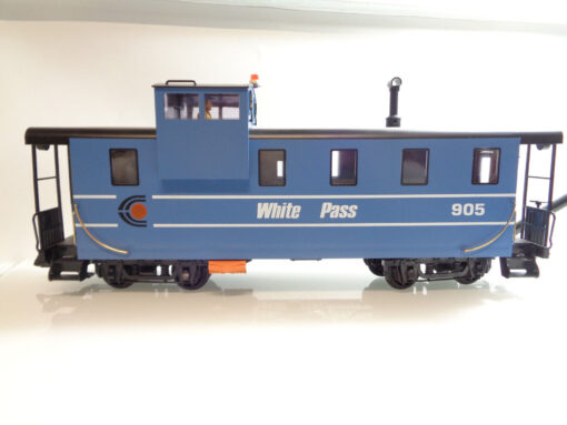 LGB Spur G 4071 White Pass Caboose mit Figur in OVP C1189 – Bild 4