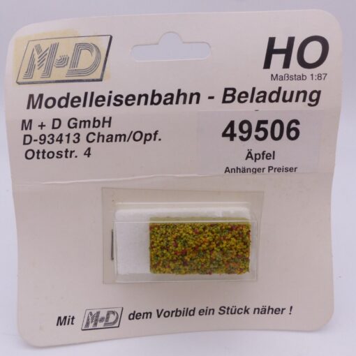 M+D H0 1:87 49506 Modelleisenbahn-Beladung Äpfel in OVP EX4571