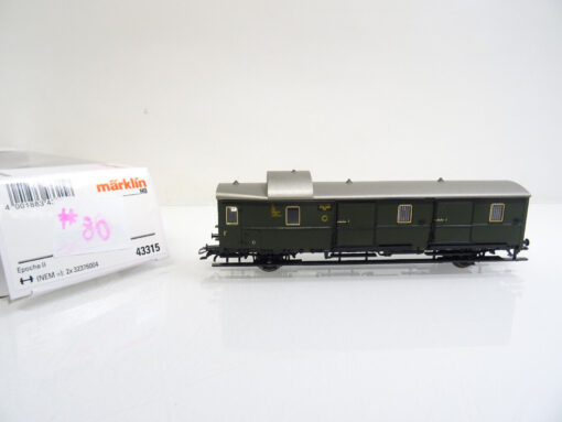 Märklin H0 43315 AC Gepäckwagen in OVP F76