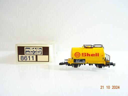 Märklin Mini Club Z 8611 Kesselwagen Shell der DB in OVP PR3425