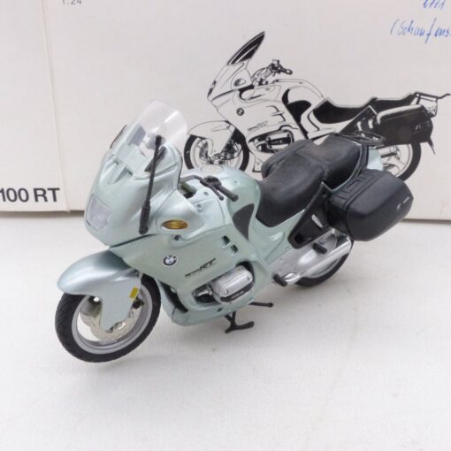 Minichamps 1:24 Werbemodell 80439419692 BMW R 1100 RT metallic in OVP EX4706