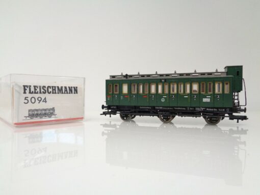 Fleischmann H0 5094 Personenwagen 3.Kl. der DRG in OVP NF178