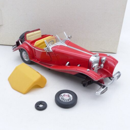 Franklin Mint 1:24 Mercedes Benz 500K Special Roadster (1933) in EVP EX4707 – Bild 3