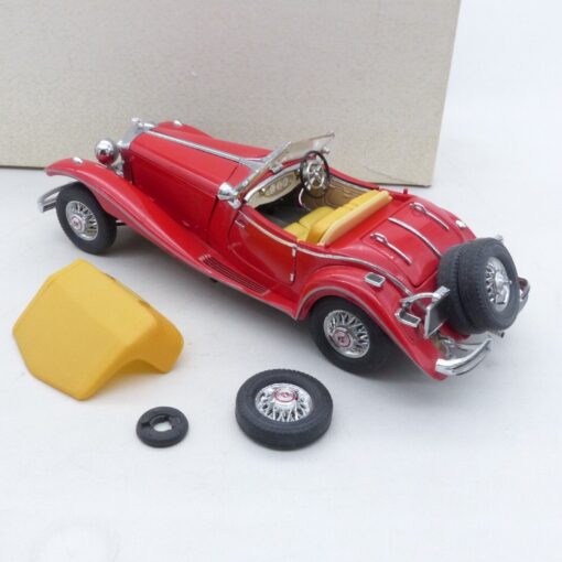 Franklin Mint 1:24 Mercedes Benz 500K Special Roadster (1933) in EVP EX4707 – Bild 4