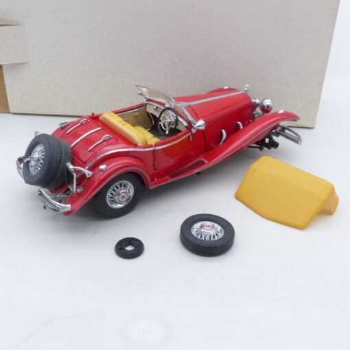 Franklin Mint 1:24 Mercedes Benz 500K Special Roadster (1933) in EVP EX4707 – Bild 5