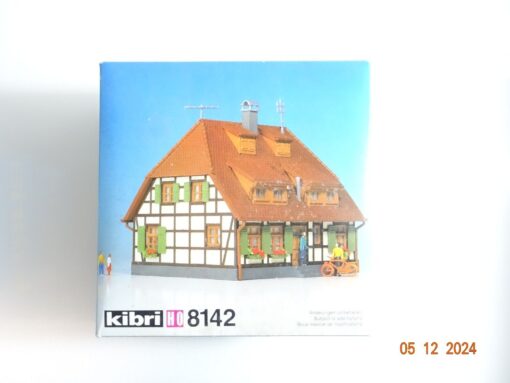 Kibri H0 8142 Bausatz Fachwerk Bauernhaus in OVP CK4655