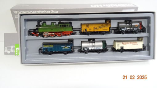 Märklin H0 2857 Württembergischer Güterzug 6tlg. in OVP LE8822