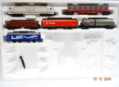 Märklin H0 29194 Güterzug-Set mit Delta Dekoder ohne Gleise etc. in OVP LE8063