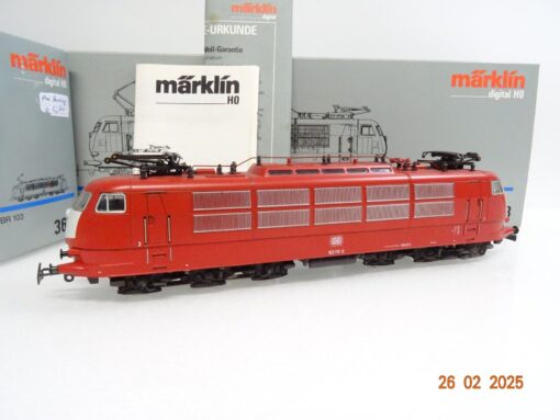 Märklin H0 3658 E-Lok BR 103 115-2 der DB in OVP LE9006