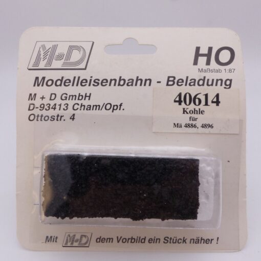 M+D H0 1:87 40614 Modelleisenbahn-Beladung Kohle in OVP EX4581