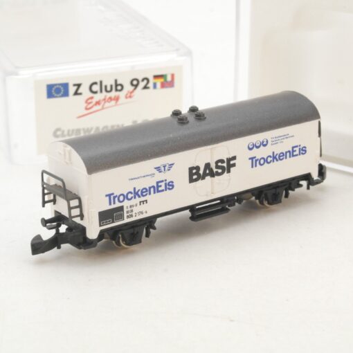 Märklin Z mini Club Kühlwagen Trocken Eis BASF Clubwagen 1994 in OVP RG7040